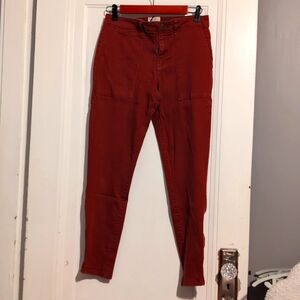 𝅺Sanctuary zip skinny, maroon